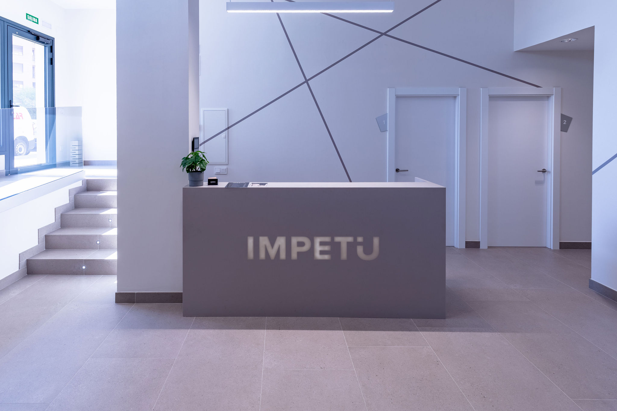 Recepción del centro Ímpetu en Pamplona